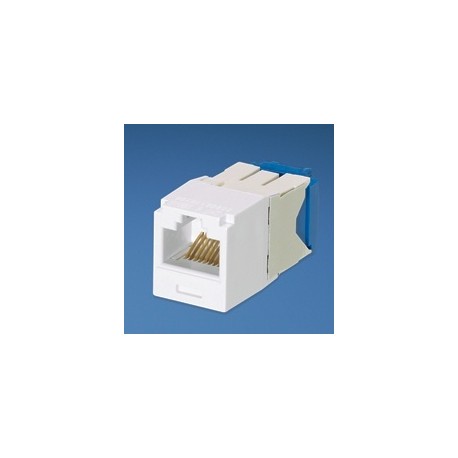 Panduit Jack Cat6a, RJ-45, Blanco