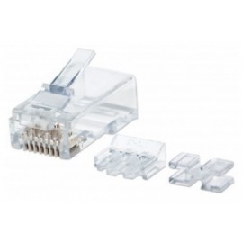 Intellinet Jack Cat6a STP, RJ-45, Transparente, 80 Piezas