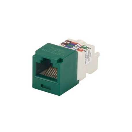 Panduit Jack Cat6, RJ-45, Verde