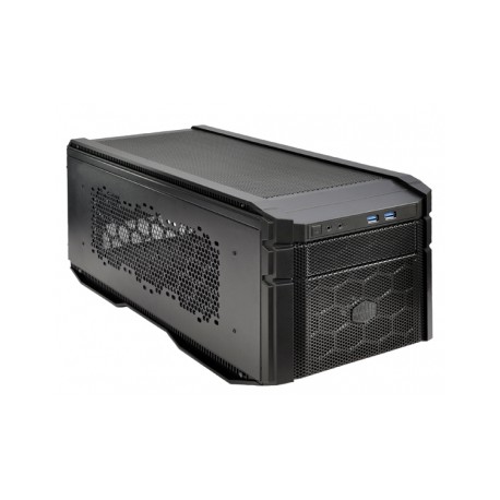 Gabinete Cooler Master HAF Stacker 915F, mini-iTX, USB 3.0, sin Fuente, Negro
