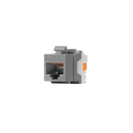 Belden Jack de Red Cat5e, RJ-45, Gris