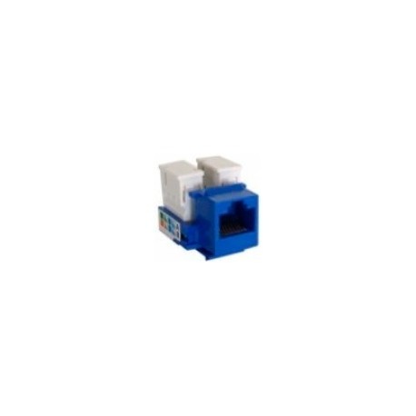 Enson Jack de Red Cat5e, RJ-45, Azul