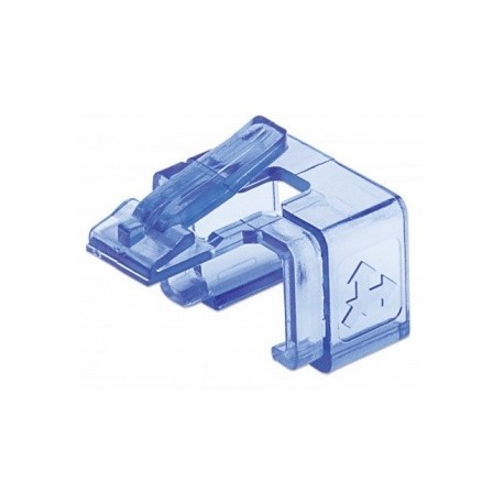 Intellinet Clip de Repuesto RJ-45, Azul, 50 Piezas