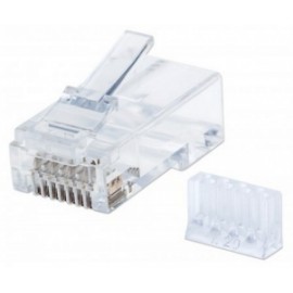 Intellinet Conector RJ-45 para Cable Cat6 UTP, Transparente, 90 Piezas