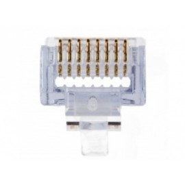 Platinum Tools Conector EZ-RJ45 Cat5e, Transparente, 50 Piezas