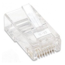 Intellinet Plugs Modulares RJ-45, Cate5e, Bote con 100 Piezas Transparentes