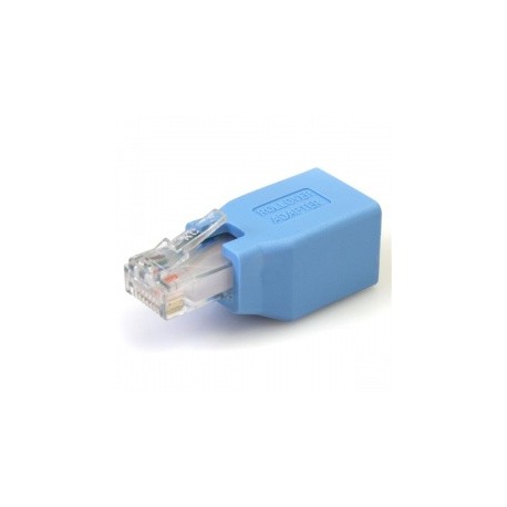 Startech.com Adaptador Rollover de Consola Cisco para Cable RJ45 Ethernet Macho - Hembra