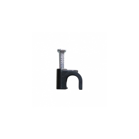 Thorsman Grapa Sujetador TC 6 mm, 100 Grapas, Negro