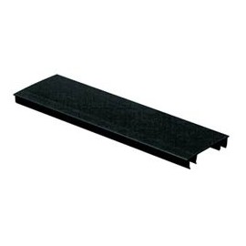 Panduit Cubierta Abatible para Ducto, 2 x 6, PVC, Negro