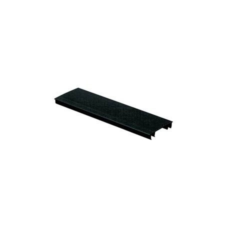 Panduit Cubierta Abatible para Ducto, 2 x 6, PVC, Negro