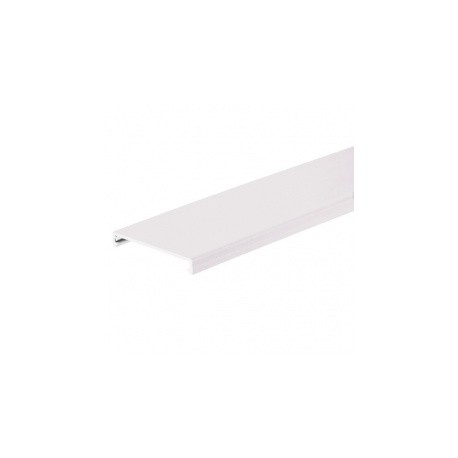 Panduit Cubierta para Ducto, 1 x 6, PVC, Blanco