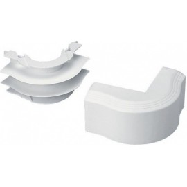 Panduit Esquinero Exterior para Ducto T45, Blanco