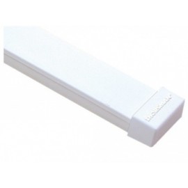 Thorsman Tapa Final Canaleta TMK1020, Blanco, 1 Pieza