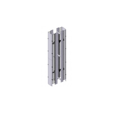 Belden Canaleta Vertical con Puertas 25cm x 2.13m, Gris