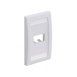 Panduit Placa Minicom CFPE2WHY, 2 Ventanas, Blanco