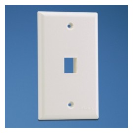 Panduit Placa Screwless de 1 Puerto, Blanco