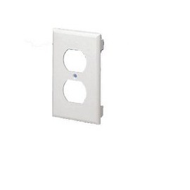 Panduit Placa para Pared, 2 Puertos NEMA, Blanco