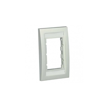 Panduit Placa Marco de Ventana Ejecutivo Ventana Sencilla, Blanco