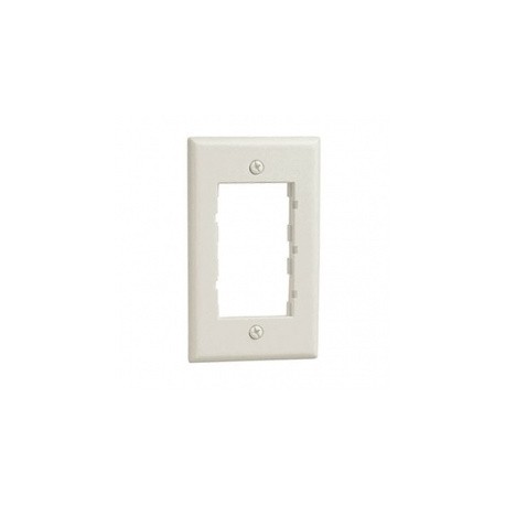 Panduit Placa Marco de Ventana Clásico Ventana Sencilla, Blanco