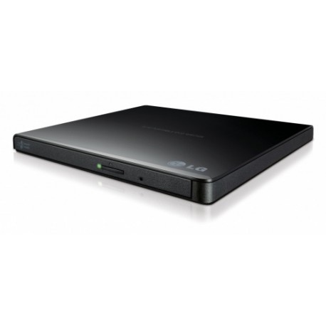 LG GP65NB60 Quemador de DVD Portátil, DVD-R 8x, CD 24x, USB 2.0, Externo, Negro