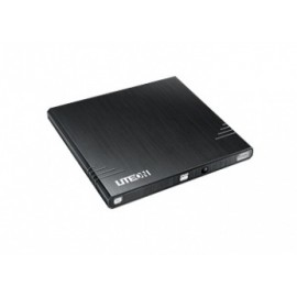 Lite-On EBAU108-01 Quemador de DVD, DVD-R 8x / DVDRW 8x, USB 2.0, Externo, Negro