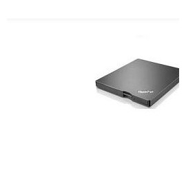 Lenovo ThinkPad UltraSlim Quemador de DVD, USB 2.0, Externo, Negro