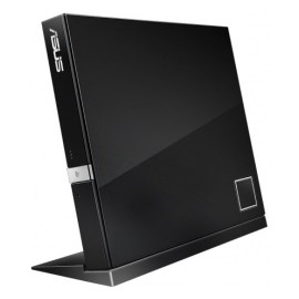 ASUS SBW-06D2X-U, Quemador de Blu-ray, BD-R 6x / BD-ROM 6x, USB 2.0, Externo, Negro