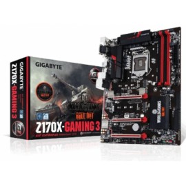 Tarjeta Madre Gigabyte ATX GA-Z170X-Gaming 3-EU, S-1151, Intel Z170, HDMI, USB 3.1, 64GB DDR4, para Intel