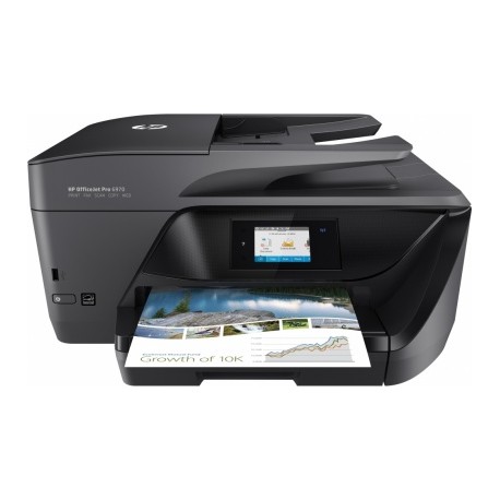 Multifuncional HP OfficeJet Pro 6970, Color, Inyección, Inalámbrico