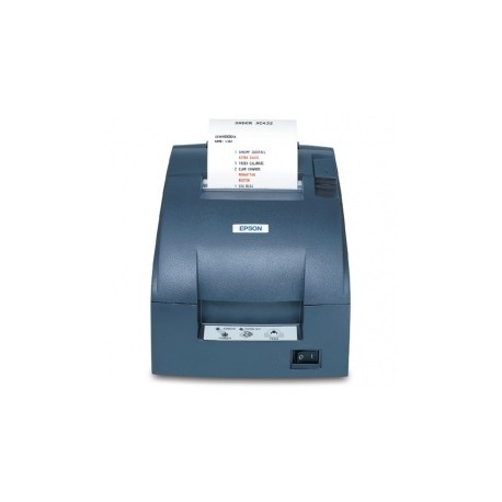 Epson TM-U220B, Impresora de Tickets, Matriz de Puntos, Serial, Negro - incluye Fuente de Poder, sin Cables