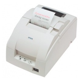 Epson TM-U220D, Impresora de Tickets, Matriz de Puntos, Alámbrico, Ethernet, Negro - incluye Fuente de Poder, sin Cables