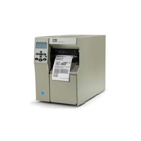 Zebra 105SLPlus Impresora de Etiquetas, Térmica Directa, 300 x 300 DPI, USB 2.0, Gris