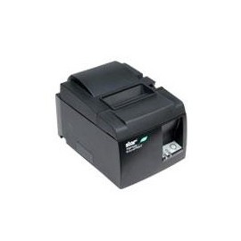 Star Micronics TSP143L GRY US, Impresora de Etiquetas, Térmica Directa, Ethernet, 203DPI, Negro/Gris - con Autocortador