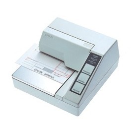 Epson TM-U295P, Impresora de Cheques, Alámbrico, Paralela, Blanco - Sin Cables ni Fuente de Poder