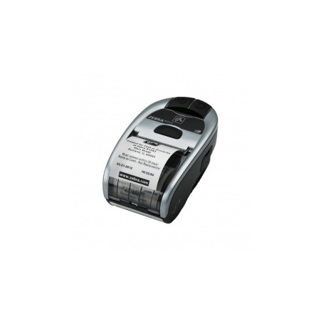 Zebra Impresora Móvil MZ220i, Térmica Directa, Inalámbrico, Bluetooth, Plata