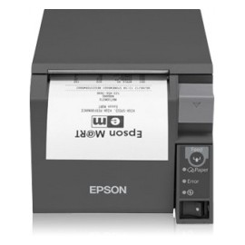Epson Impresora Móvil TM-T70II, Térmico, Alámbrico, USB Type-B, Negro