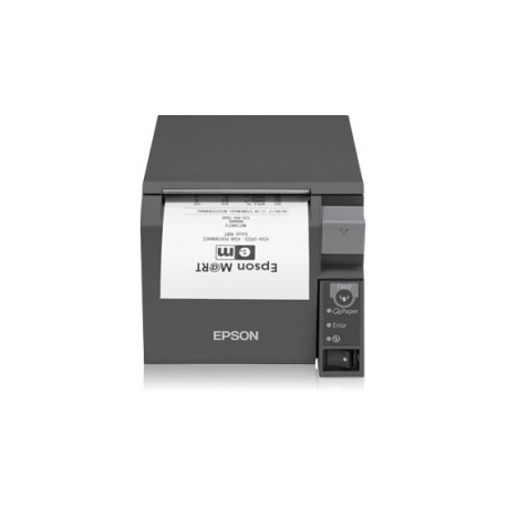 Epson Impresora Móvil TM-T70II, Térmico, Alámbrico, USB Type-B, Negro