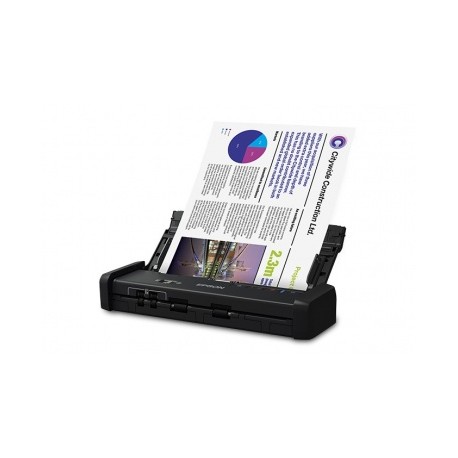Scanner Epson WorkForce ES-200, 600 x 600 DPI, Escáner Color, Escaneado Duplex, USB 3.0, Negro