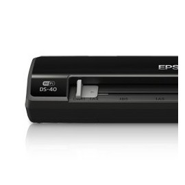 Scanner Epson WorkForce DS-40, 600 x 600 DPI, Escáner Color, USB WiFi, Negro