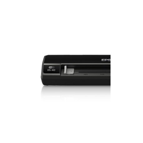Scanner Epson WorkForce DS-40, 600 x 600 DPI, Escáner Color, USB WiFi, Negro
