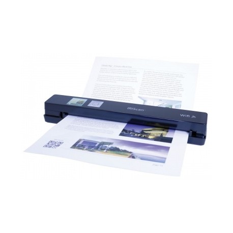 Scanner I.R.I.S Scan Anywhere 3 WiFi, 300 x 600 DPI, Escáner Color, USB 2.0, Negro