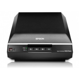 Scanner Epson Perfection V600, 6400 x 9600 DPI, Escáner Color, USB, Negro