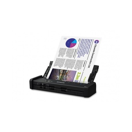 Scanner Epson DS-320, 600 x 600 DPI, Escáner Color, Escaneado Dúplex, USB 3.0, Negro