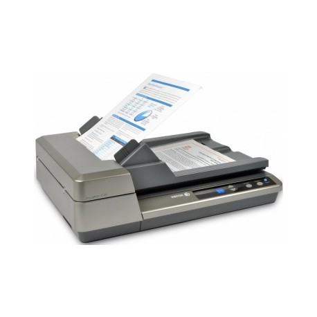 Scanner Xerox DocuMate 3220, 600 x 600 DPI, Escáner Color, Escaneado Dúplex, USB 2.0, Gris