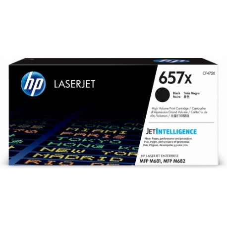 Toner HP 657X Alto Rendimiento Negro, 28.000 páginas