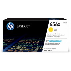 Toner HP 656X Alto Rendimiento Amarillo, 22.000 páginas