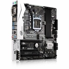 Tarjeta Madre ASRock micro ATX B250M Pro4, S-1151, Intel B250, HDMI, USB 3.0, 64GB DDR4, para Intel