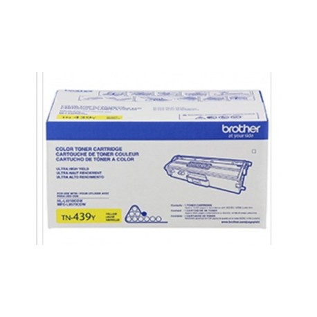 Toner Brother TN439Y Amarillo, 9000 Páginas