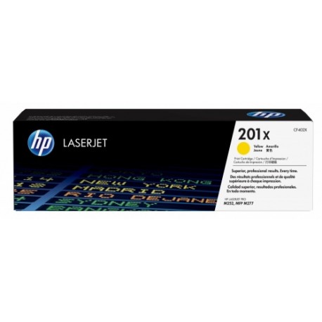 Toner HP 201X Amarillo, 2300 Páginas