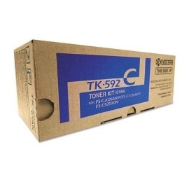 Tóner Kyocera TK-592 Cyan, 5000 Páginas